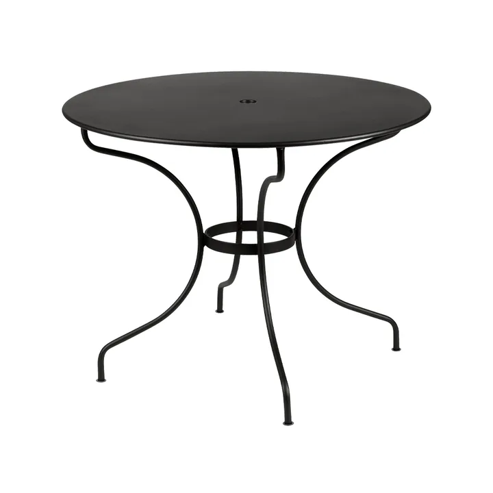 Opera+ bord Ø96 cm - Liquorice (svart) - Fermob