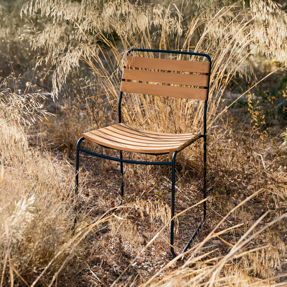 Surprising Teak stol, Nutmeg (beige) Fermob