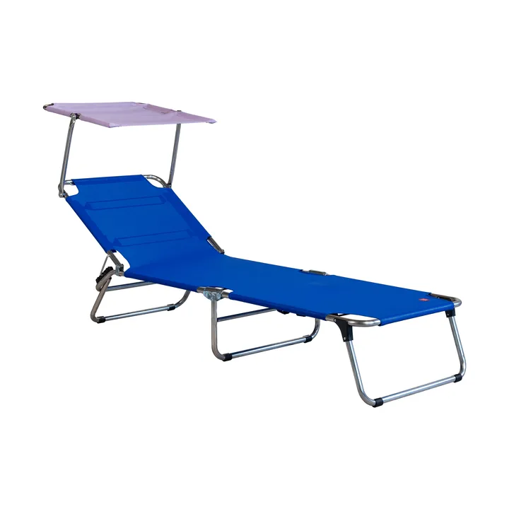Amigo Top Pop solsäng - Royal blue-lilac - Fiam