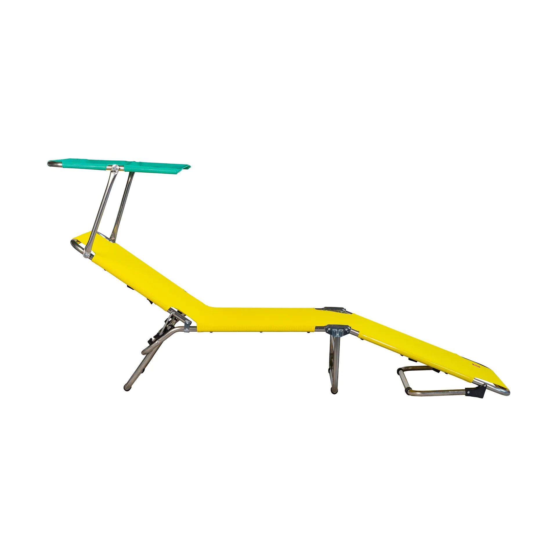 Amigo Top Pop solsäng, Yellow-aqua green Fiam