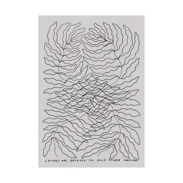 Lovers poster - 70x100 cm - Fine Little Day