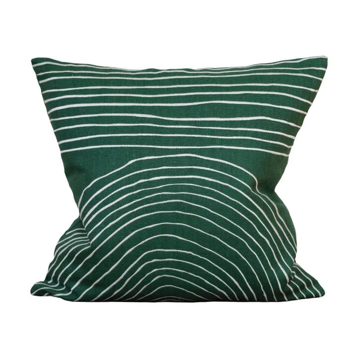 Strå kuddfodral 48x48 cm - Green - Fine Little Day