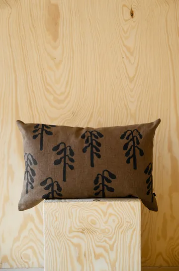 Weeping birch kuddfodral 38x58 cm - Brown - Fine Little Day