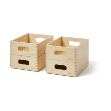 Play förvaringslåda 2-pack - Tall - FLEXA
