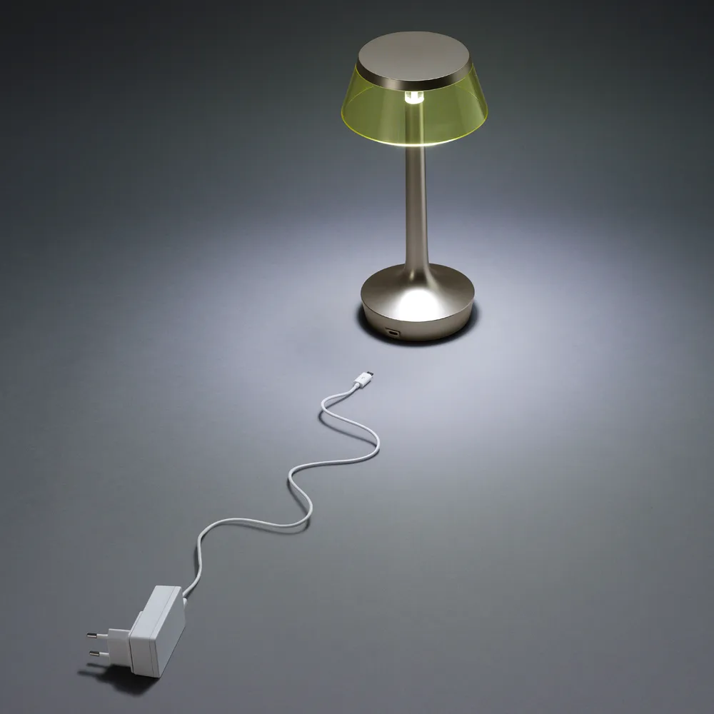 Bon Jour Unplugged bordslampa, White-yellow Flos