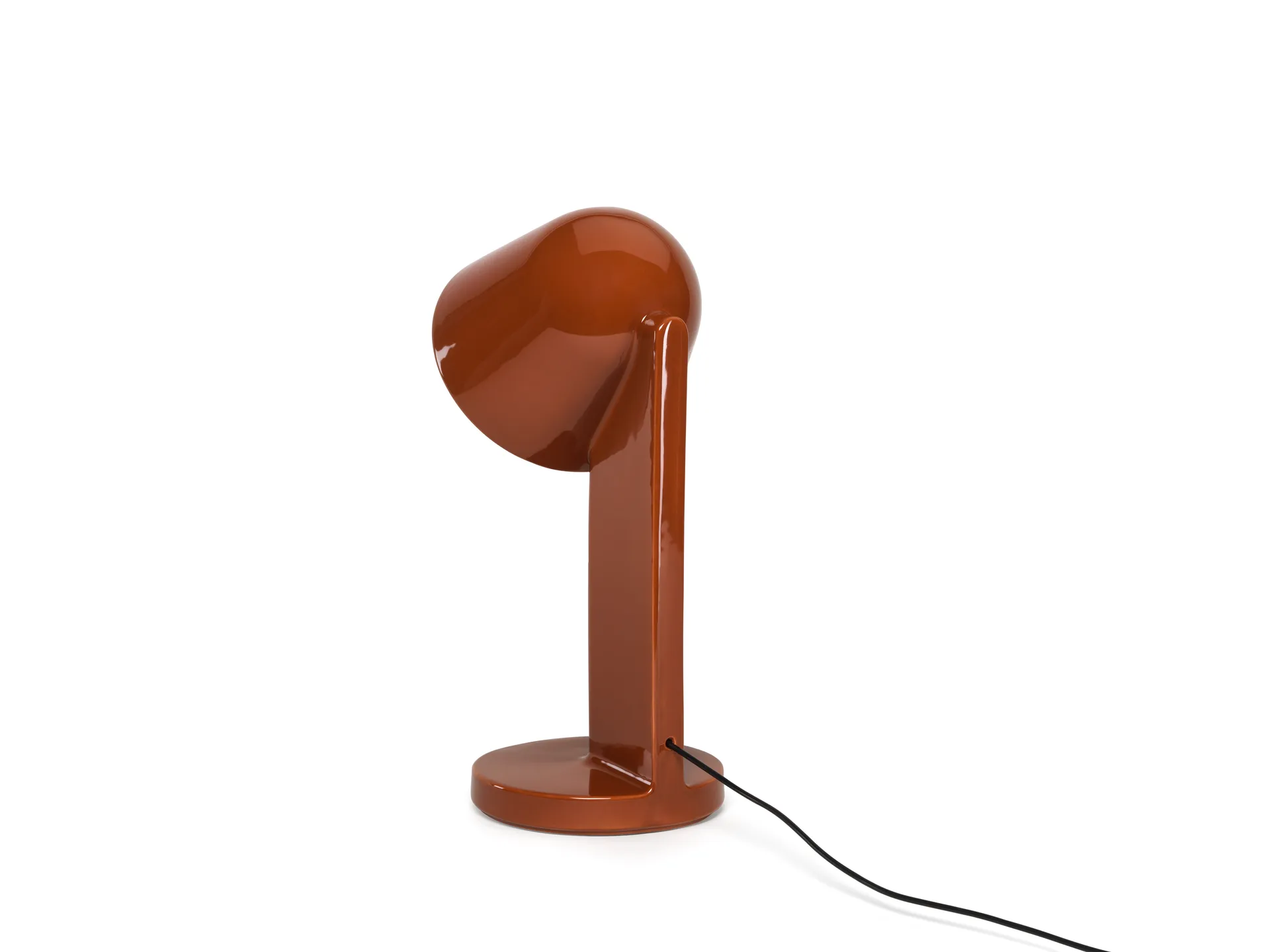 Céramique Down bordslampa, Rust red Flos