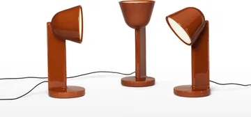 Céramique Up bordslampa - Rust red - Flos