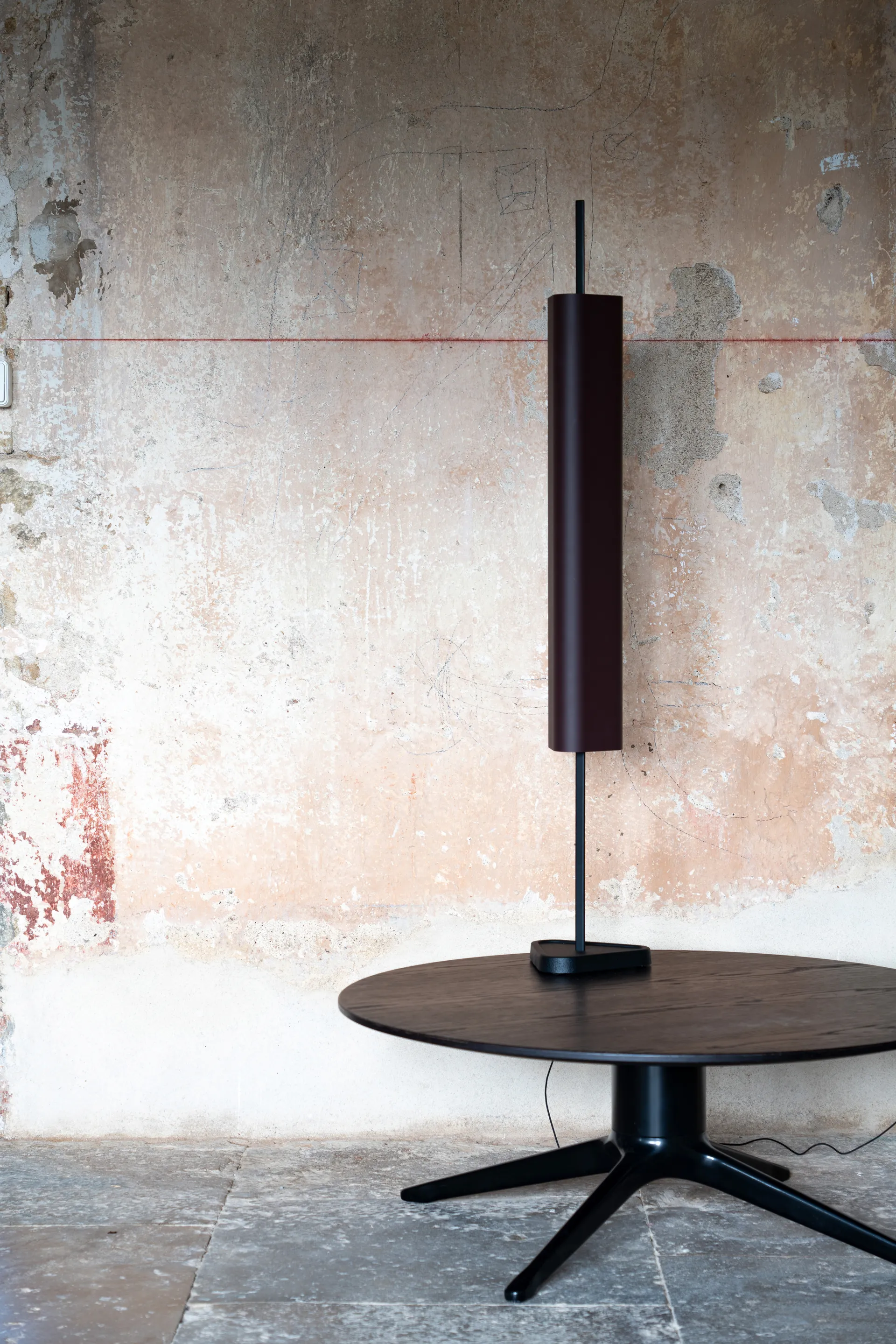 EMI bordslampa 114 cm, All white Flos