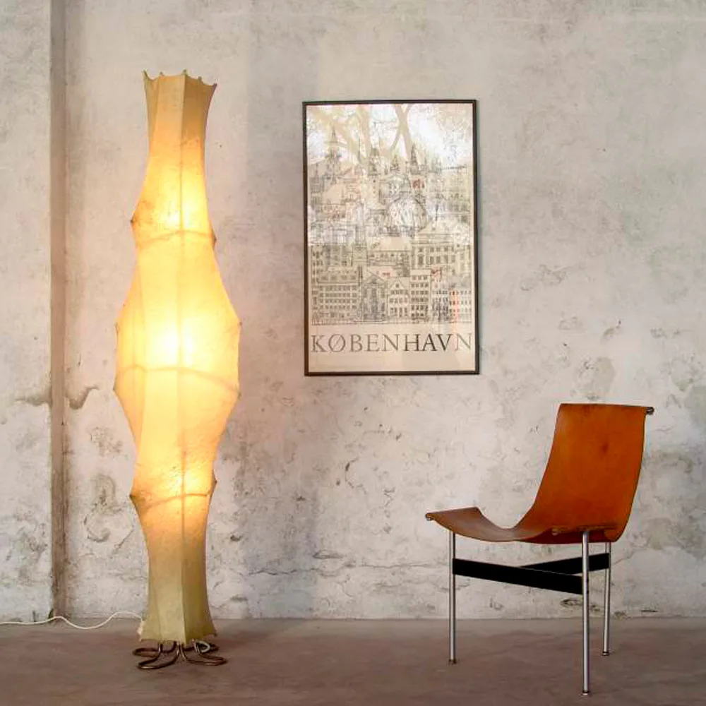 Fantasma piccolo golvlampa, Vit-cocoon Flos