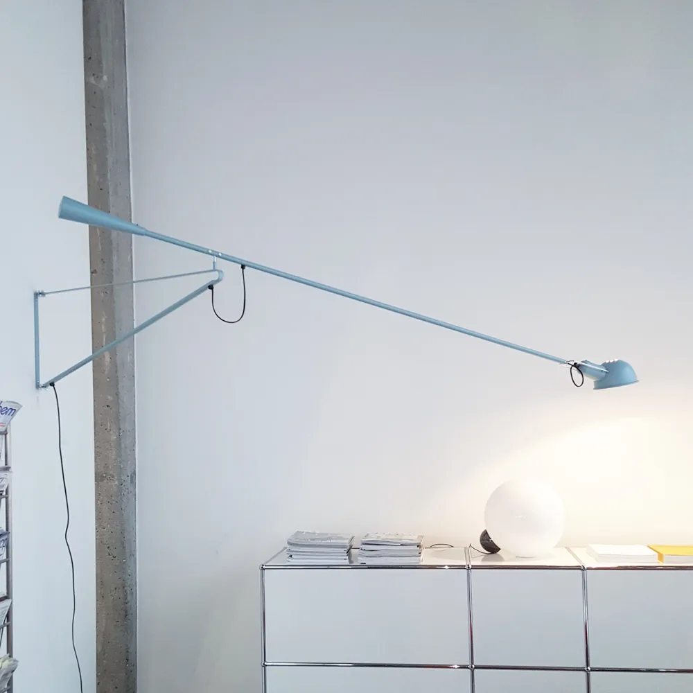 Flos 265 vägglampa, Vit lack Flos