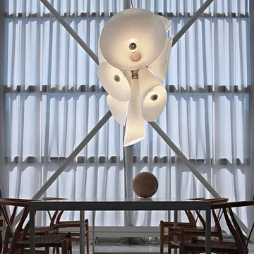 Nebula ljuskrona - Glas - Flos