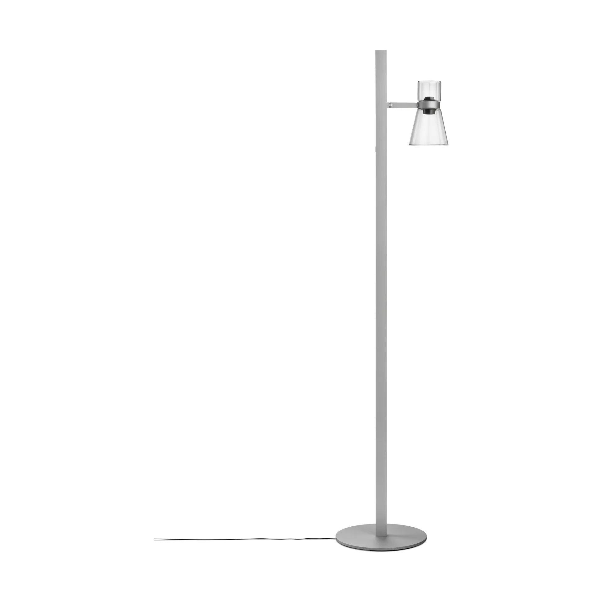 Nocturne FI cone golvlampa - Silver Flos