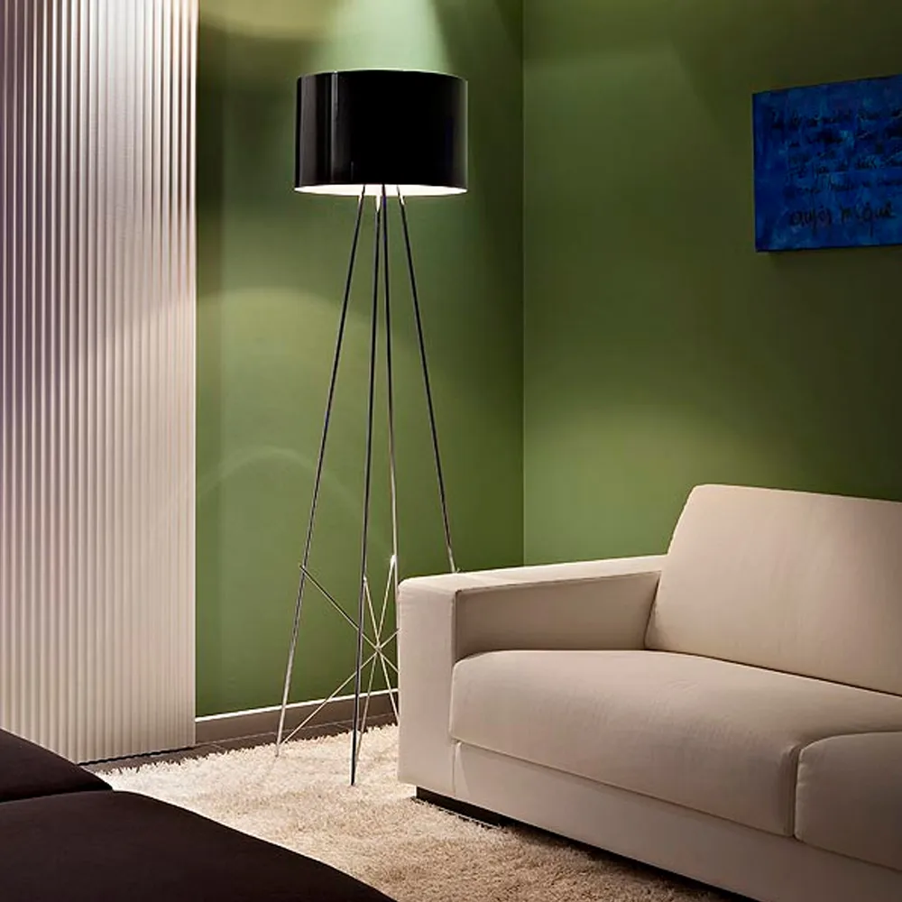 Ray F2 golvlampa, Glas klar Flos