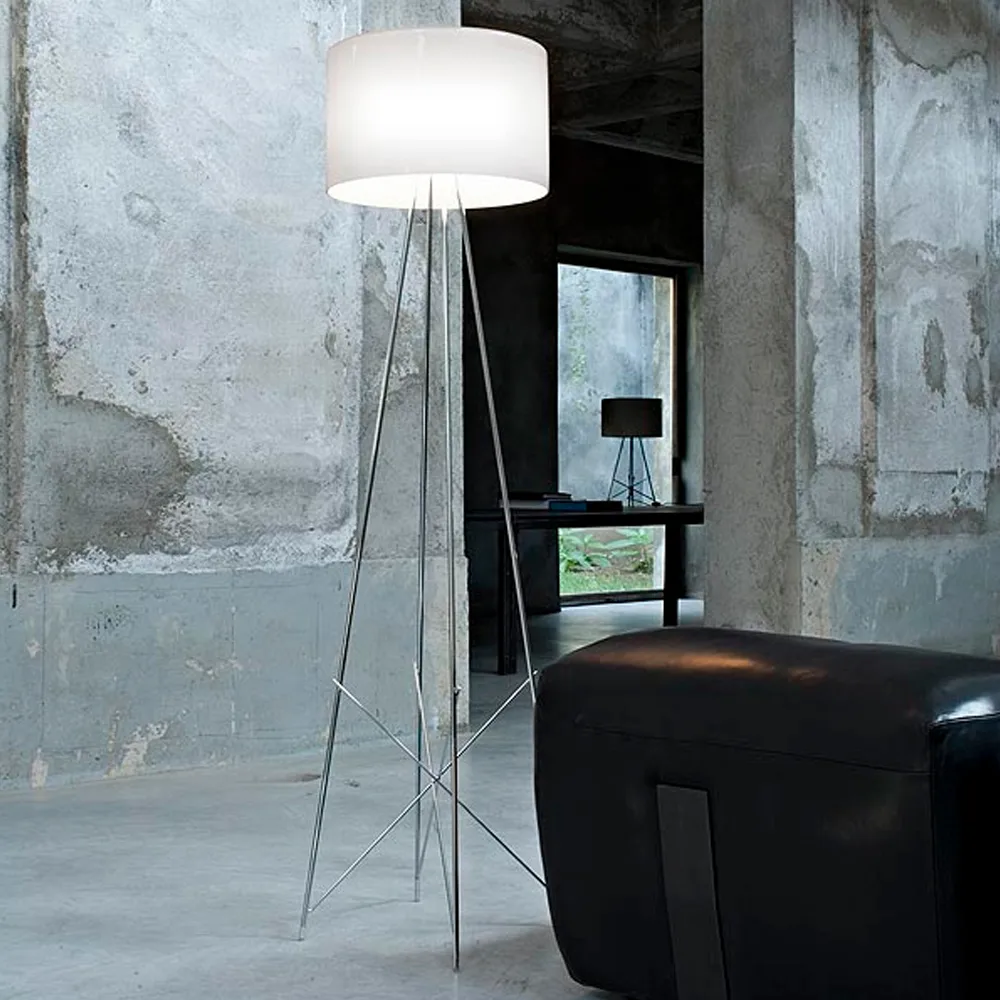 Ray F2 golvlampa, Glas klar Flos