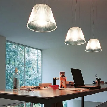 Romeo Moon S1 pendel - Vit-glas - Flos