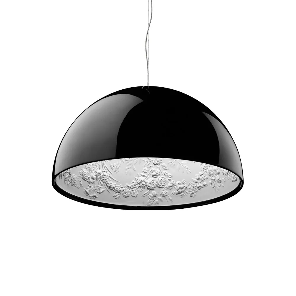 Skygarden 1 pendel, Svart blank Flos