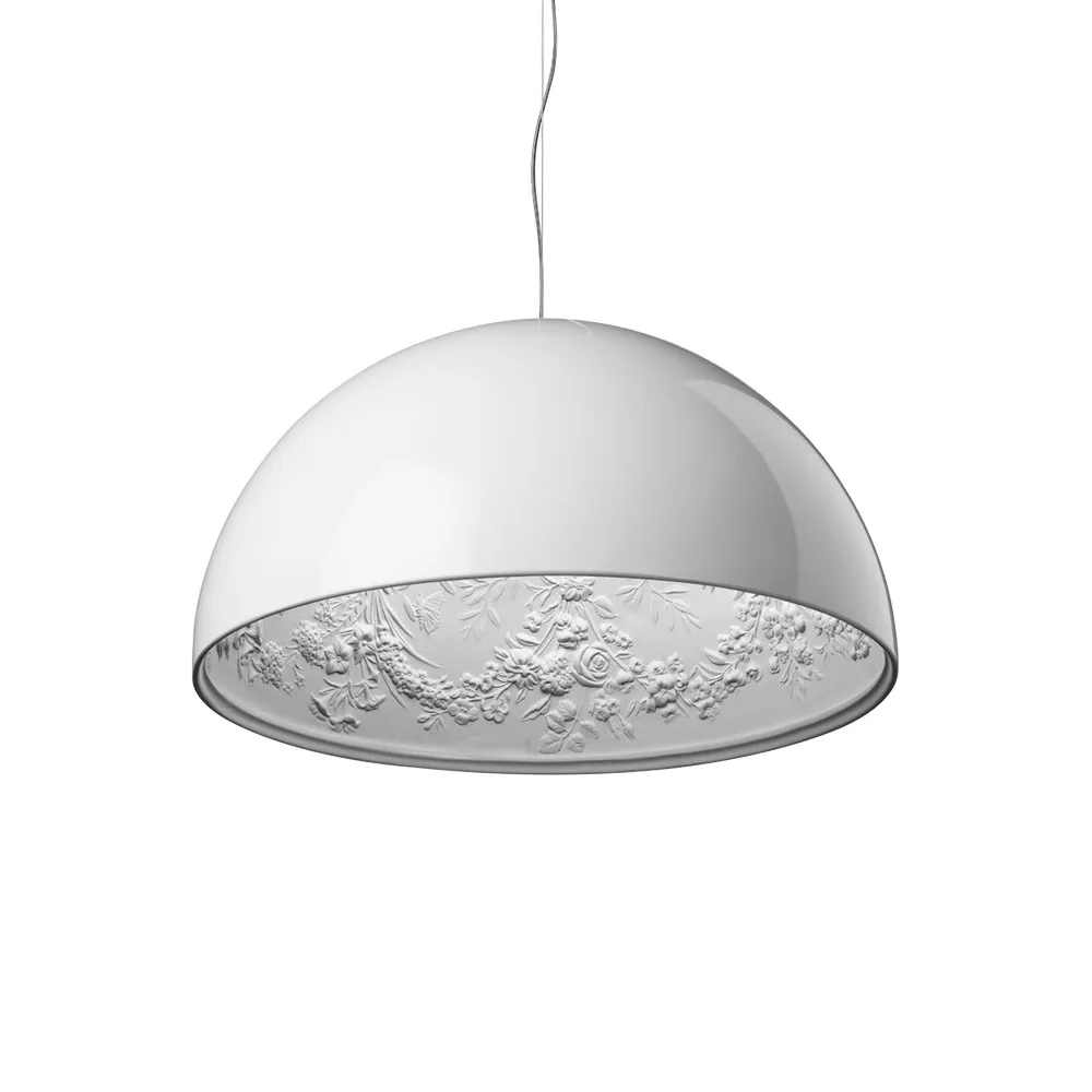 Skygarden 1 pendel, Vit blank Flos