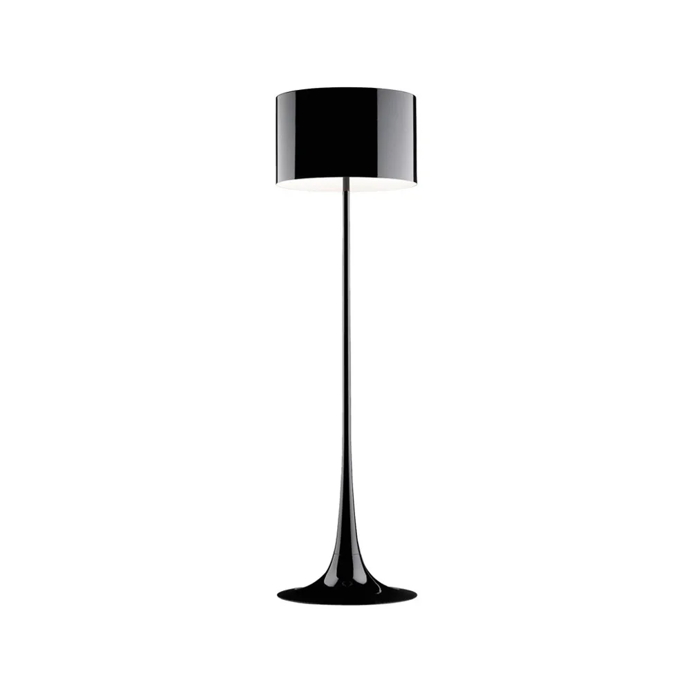 Spun Light F golvlampa, Svart Flos