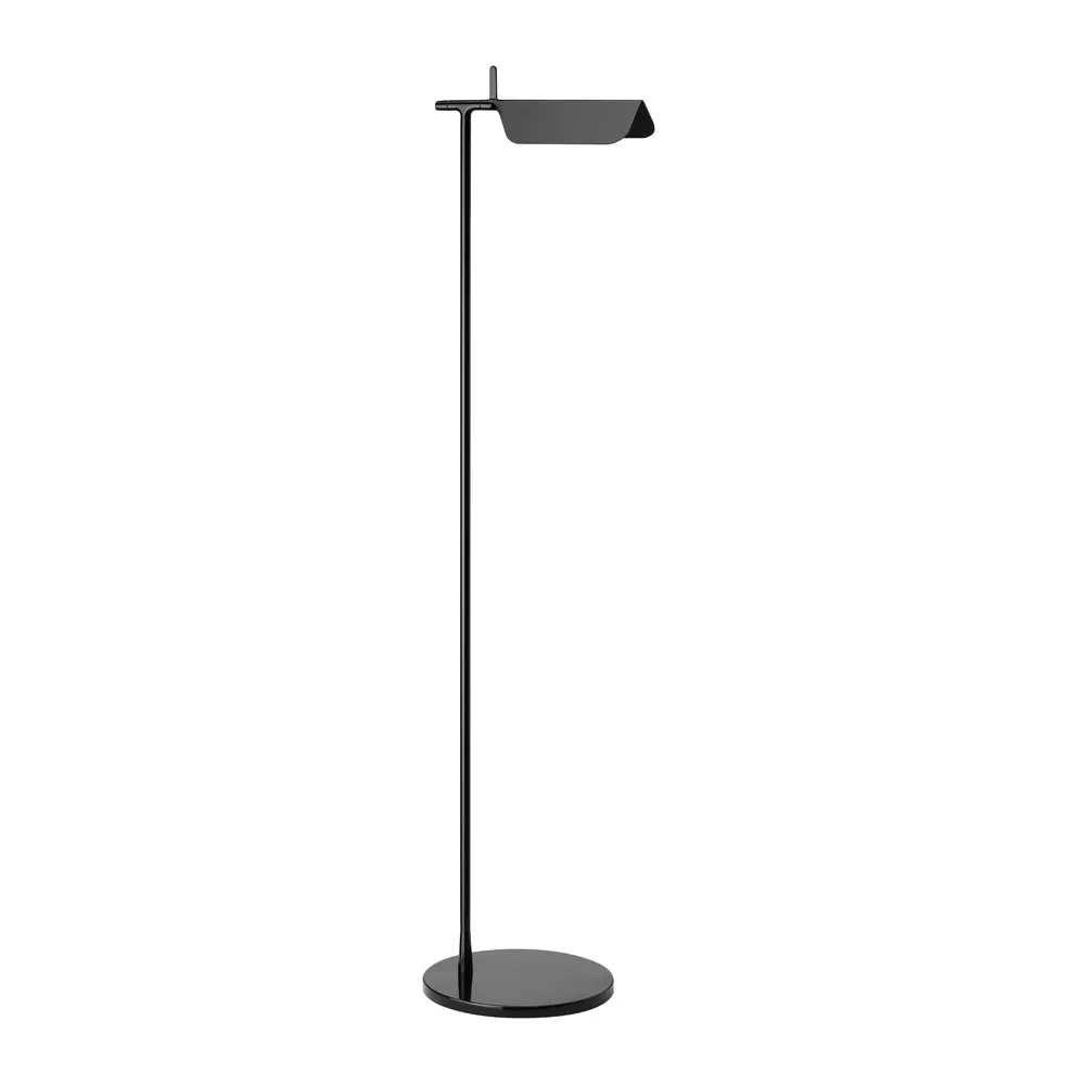 Tab F LED golvlampa, Svart lack Flos