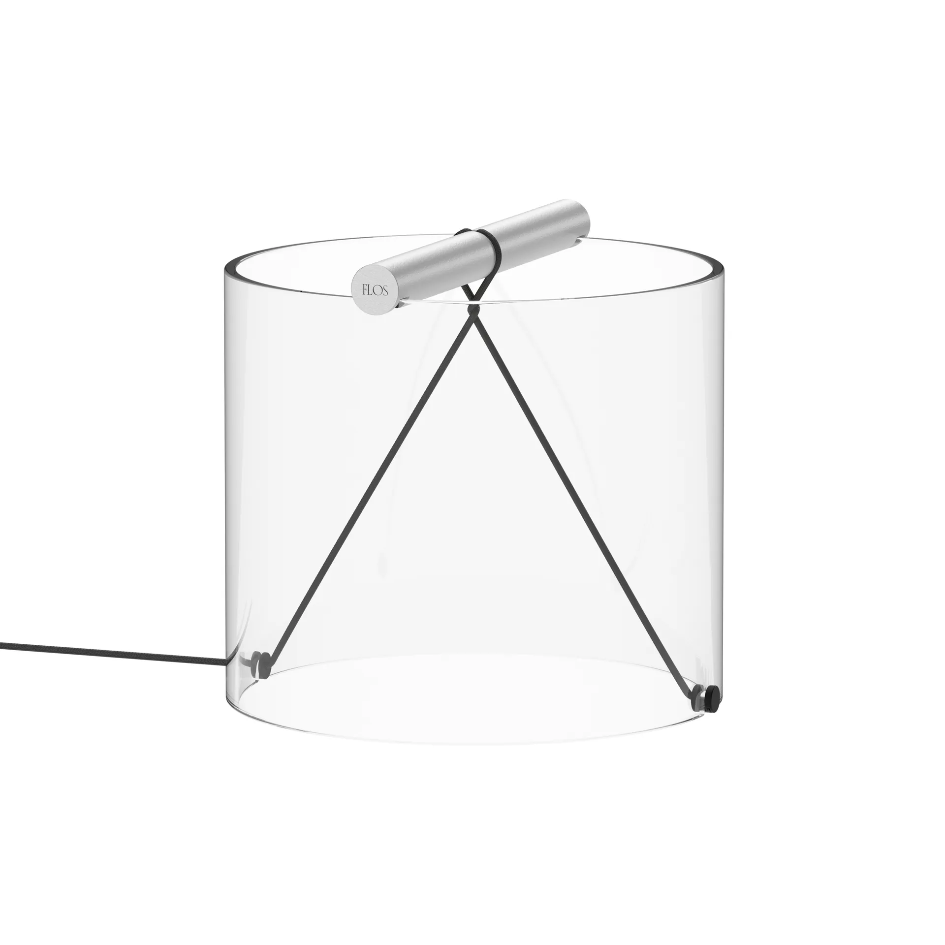 To-Tie T1 bordslampa, Anodiserat aluminium Flos