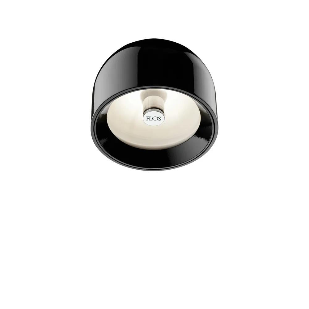 Wan vägg-/taklampa, Svart Flos