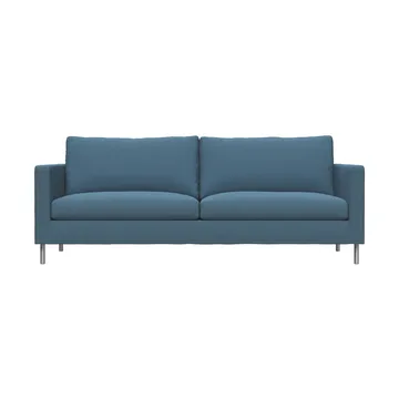 Alex High 2,5-sits soffa - Tyg Hiro Light Blue-aluminiumben - Fogia
