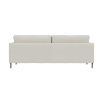 Alex High 2,5-sits soffa - Tyg Hiro White-aluminiumben - Fogia