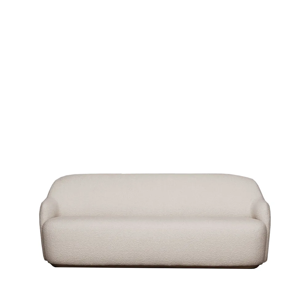 Barba soffa, tyg karakorum ivory-bok Fogia