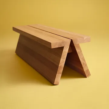 Supersolid bänk - Ek olja - Fogia