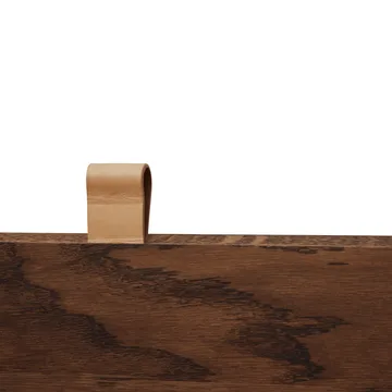 A Line förvaringsbänk 90 cm - Rökt ek - Form & Refine
