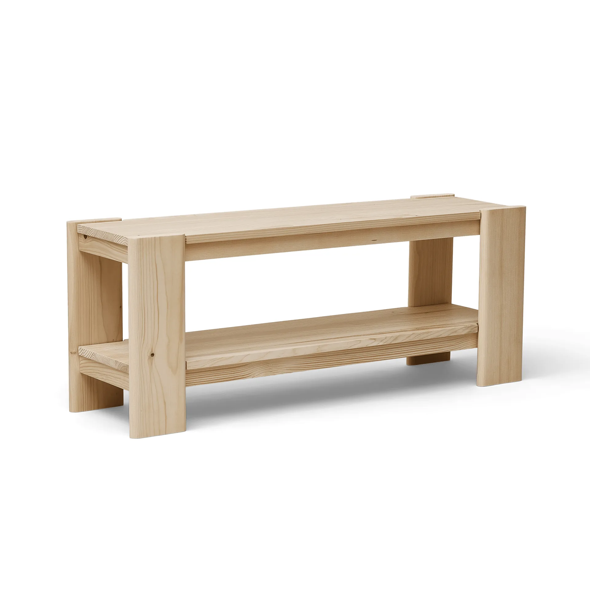 Beam bänk, Furu, 112 cm Form & Refine