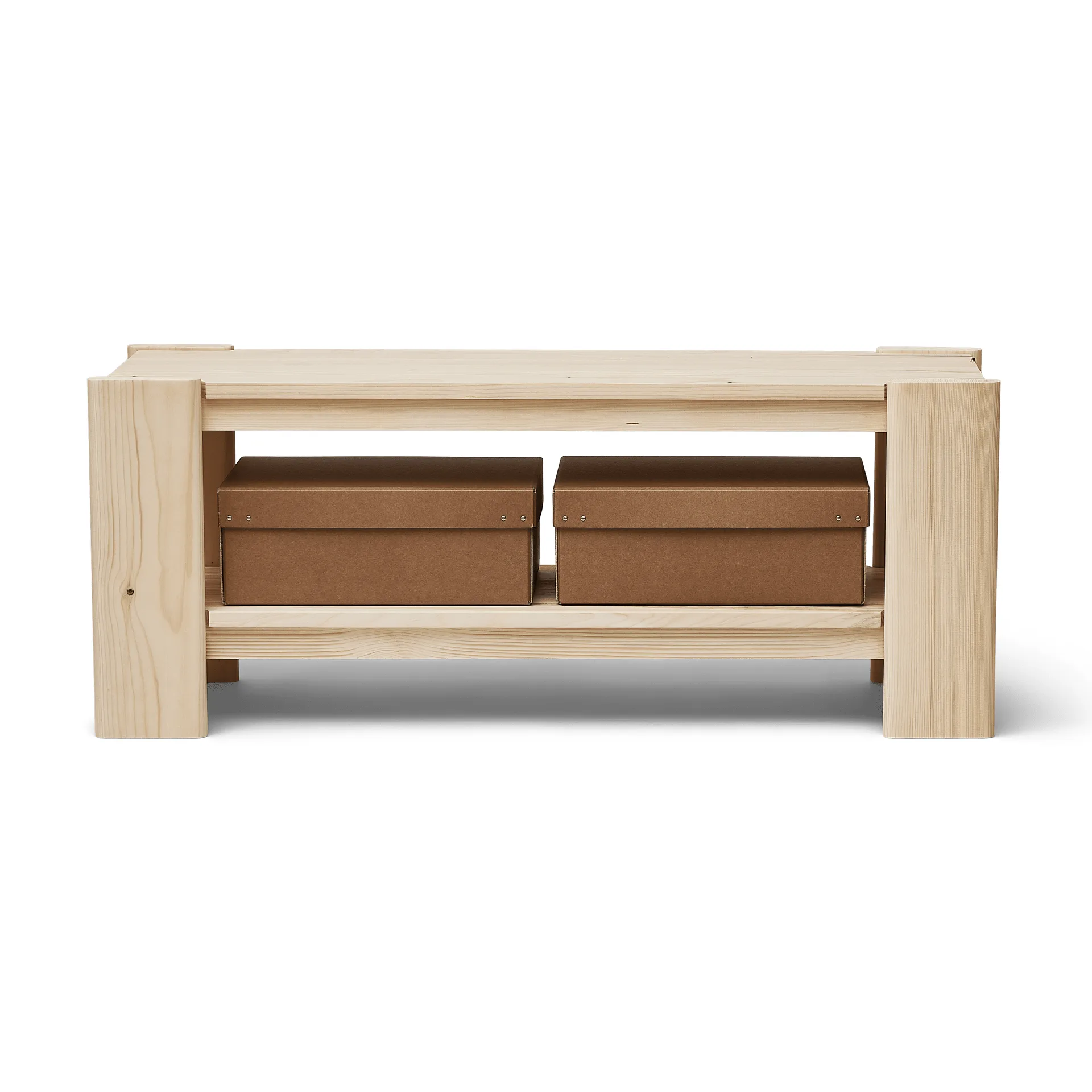 Beam bänk, Furu, 112 cm Form & Refine
