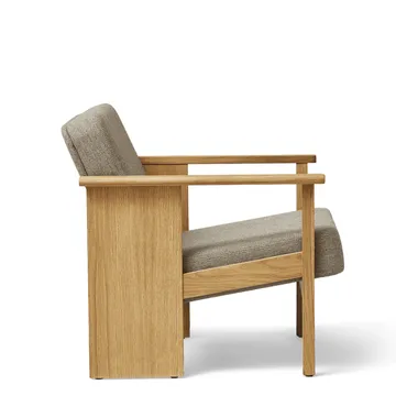 Block loungestol - Ek-Hallingdal 65-0227 - Form & Refine