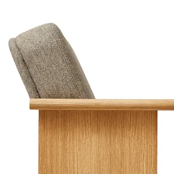 Block loungestol - Ek-Hallingdal 65-0227 - Form & Refine