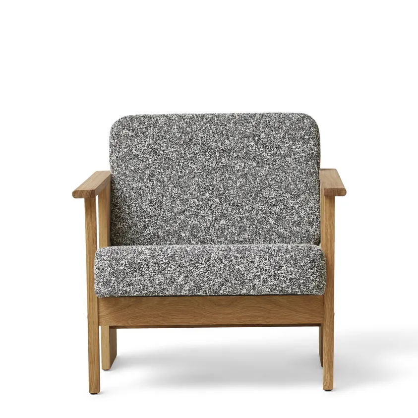 Block loungestol, Ek-Zero 0004 Form & Refine