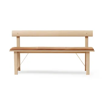 Position dyna 155 cm - Natur läder - Form & Refine