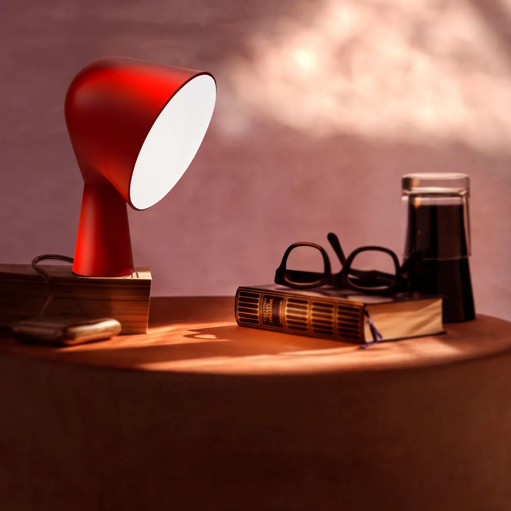 Binic bordslampa, verde acqua Foscarini