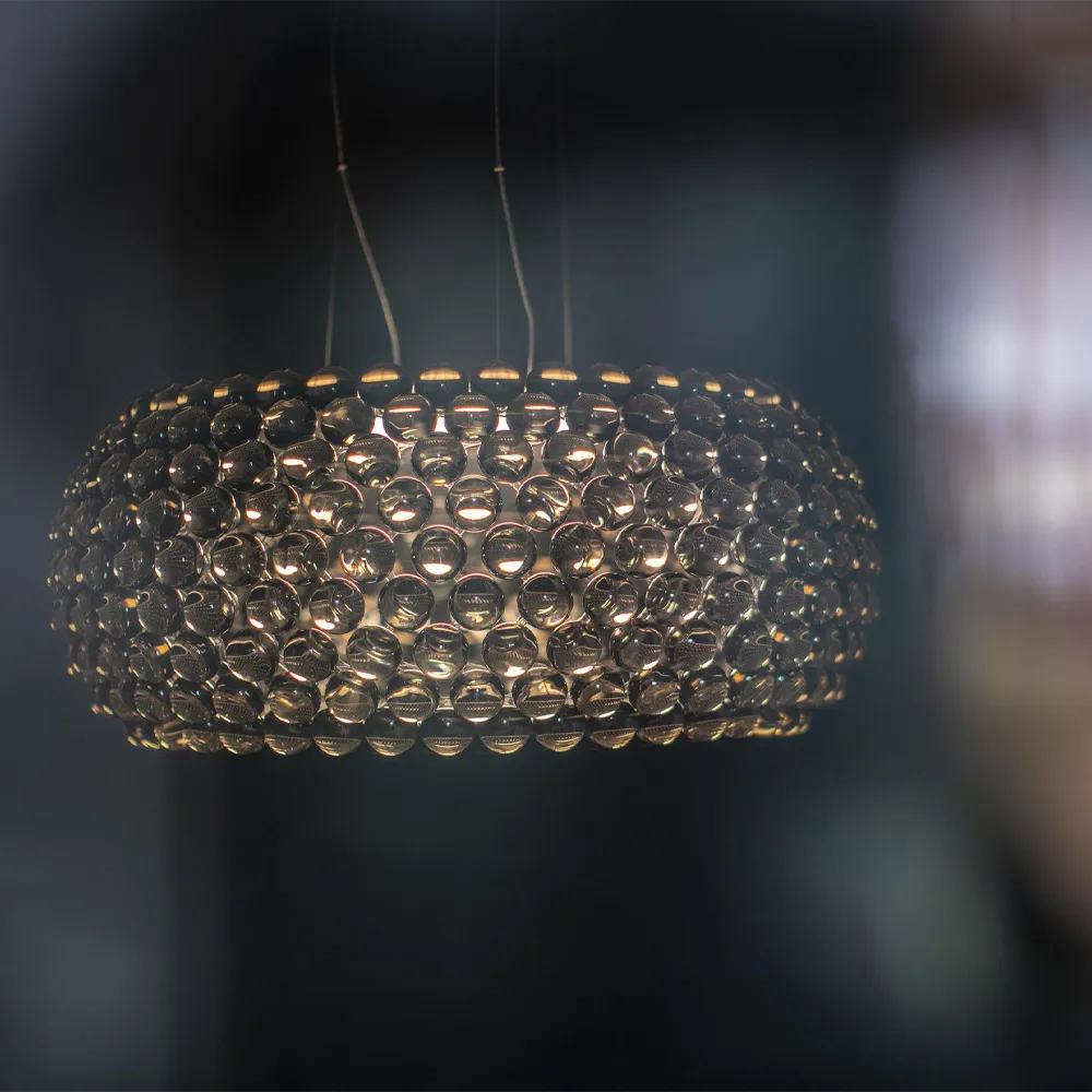 Caboche Plus grande MyLight pendel, grå Foscarini