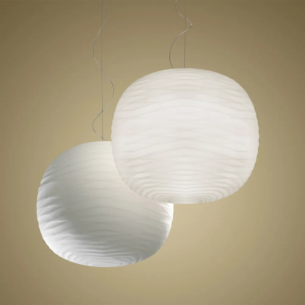 Gem pendel, vit Foscarini