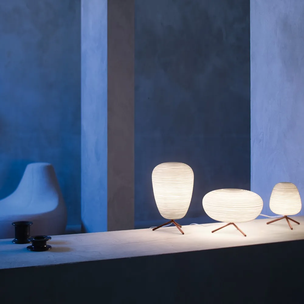 Rituals 2 bordslampa, vit Foscarini
