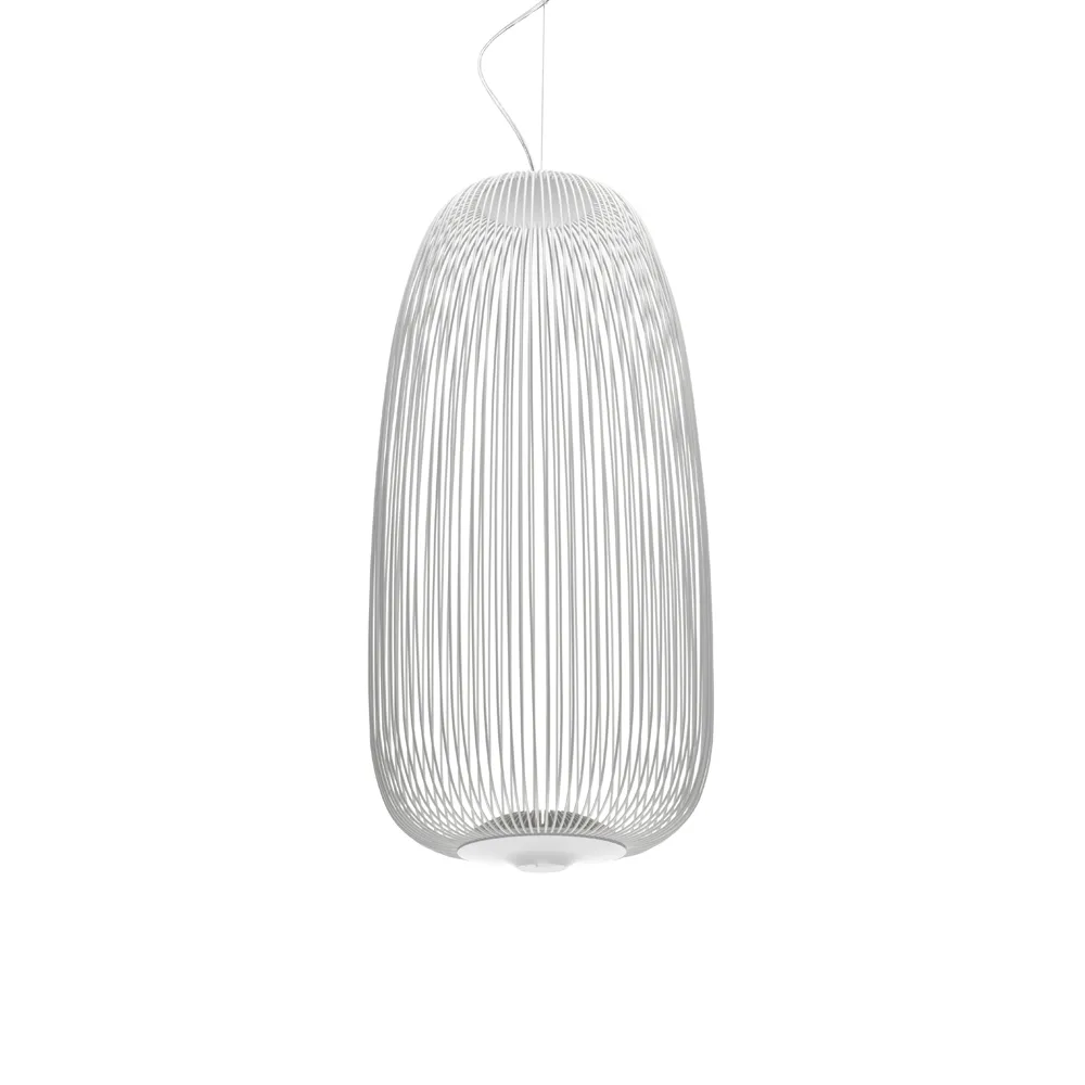 Spokes 1 Dimbar pendel, vit Foscarini