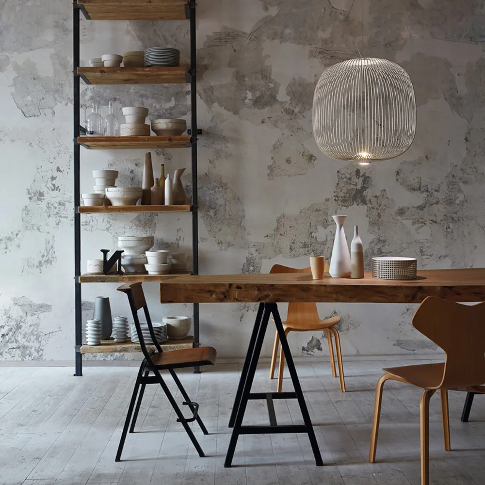 Spokes 2 pendel, vit Foscarini