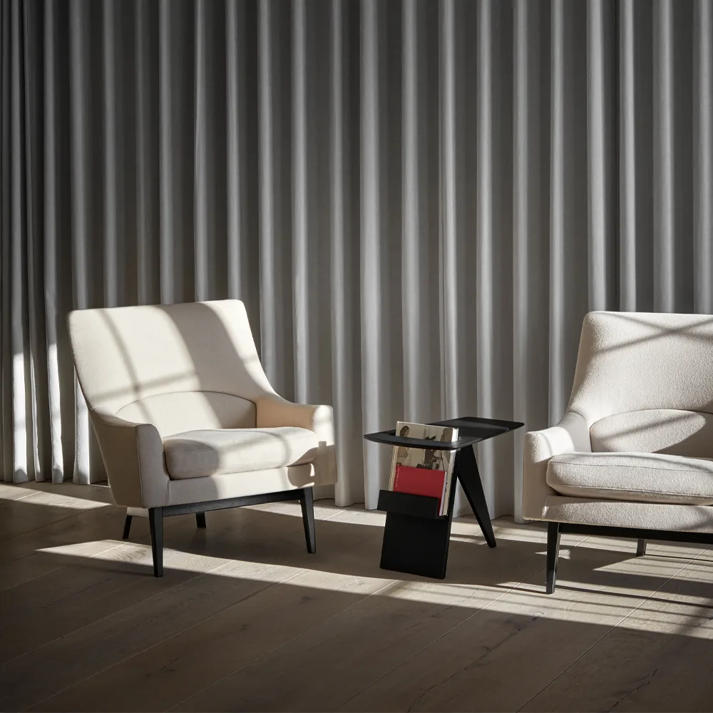 Magazine soffbord, Svartlackerad ek Fredericia Furniture