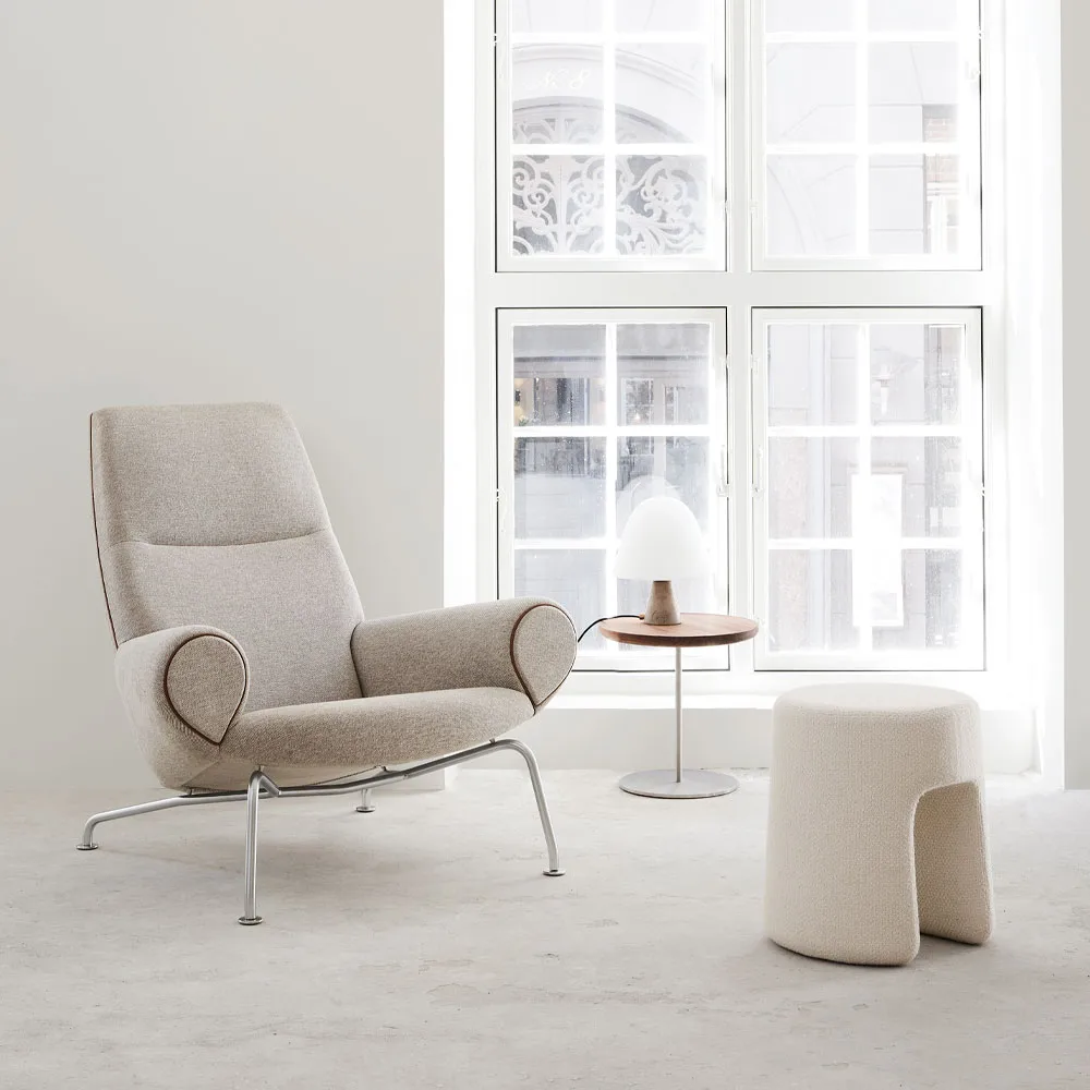 Sequoia sittpuff, Hallingdal 110 grey Fredericia Furniture