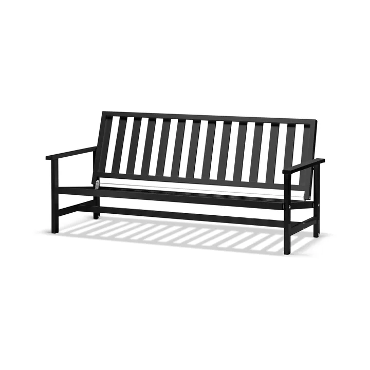 09 soffa - Black, 3-sits - Fri Form
