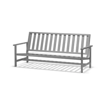 09 soffa - Grey, 3-sits - Fri Form