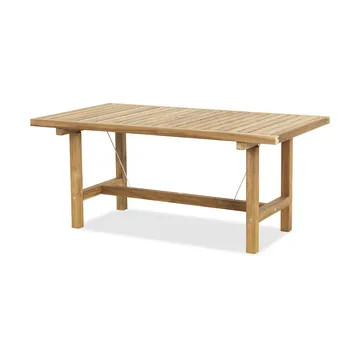 62 bord - Teak, 155x85x65,5 cm - Fri Form