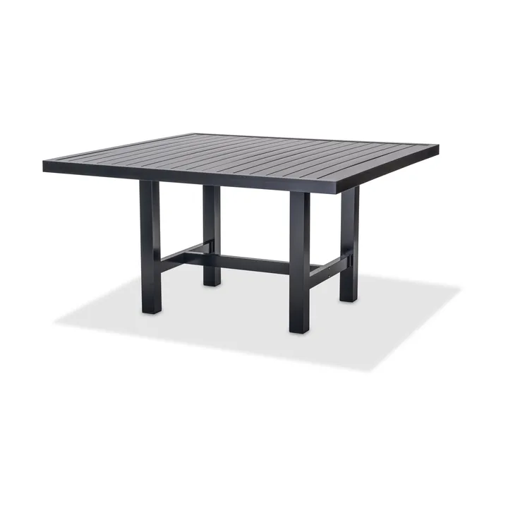 65 bord - Black, 124x133x66 cm - Fri Form