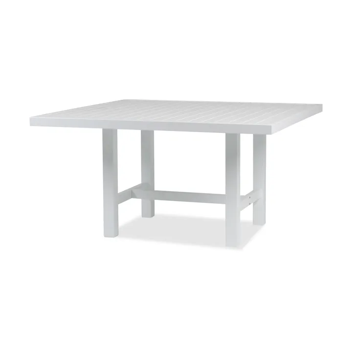 65 bord - White, 124x122x72 cm - Fri Form