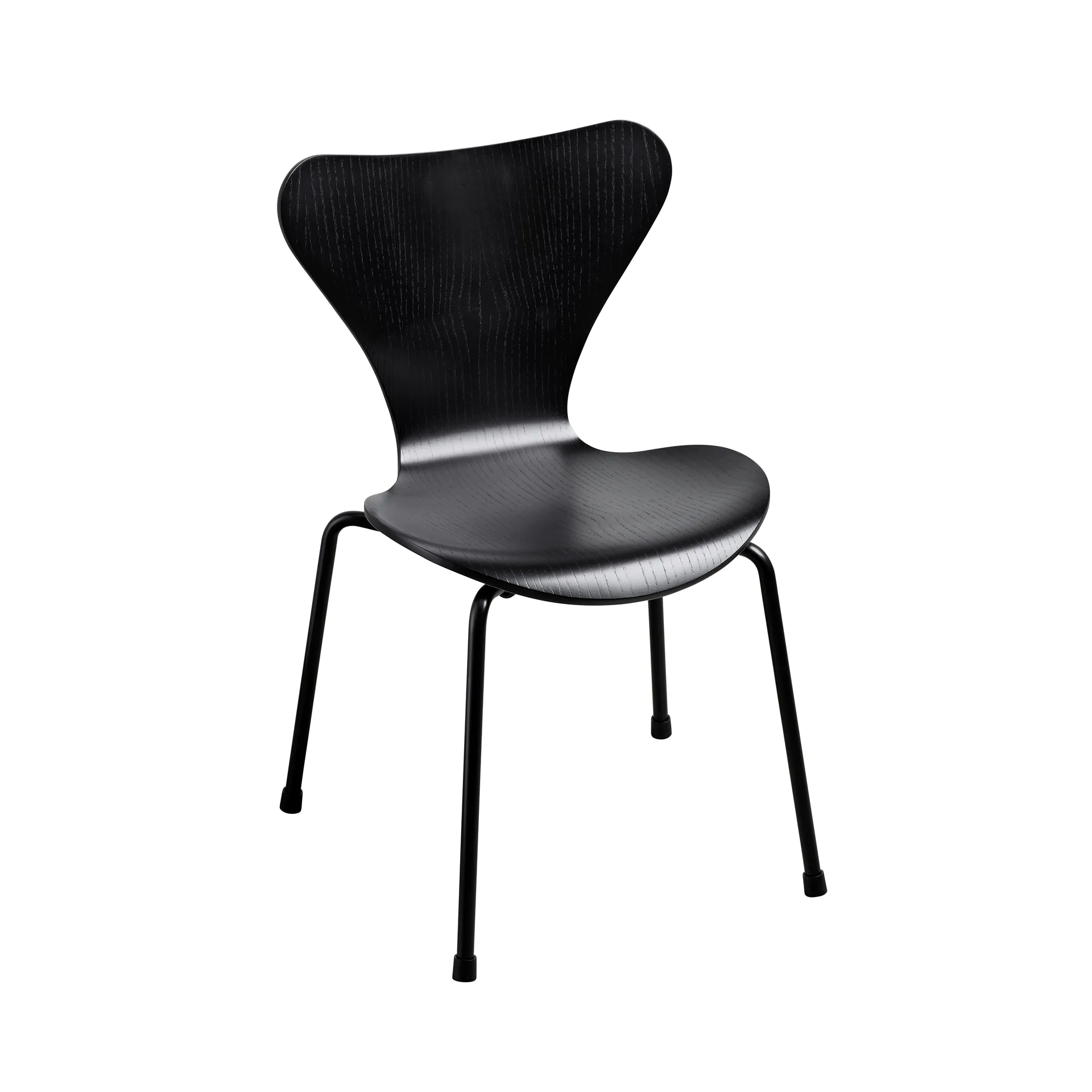 3177 Sjuan barnstol, Black Fritz Hansen